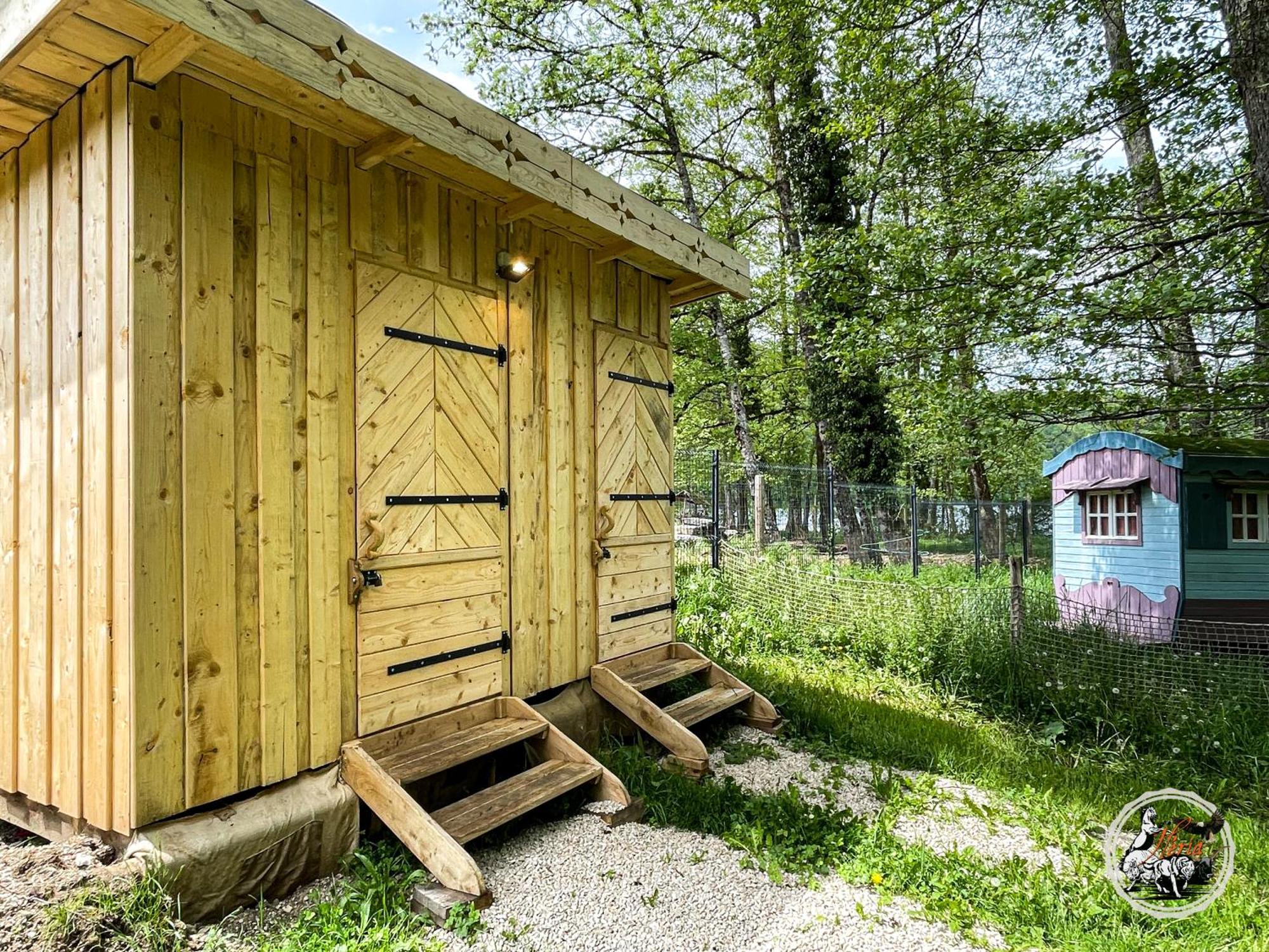 Parc Animalier Du Herisson Villa Doucier Kamer foto